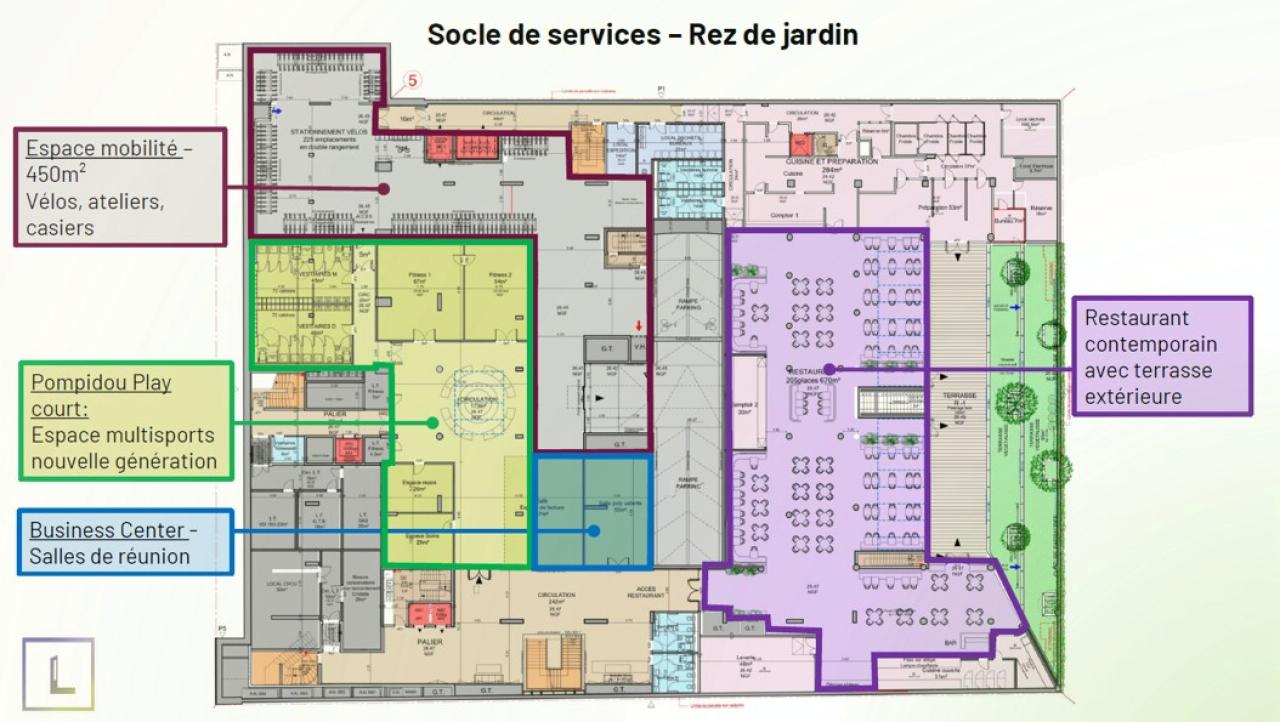 Bureau Levallois-Perret 20183m² Location bureau Levallois-Perret Hauts-de-Seine OLBUR2108142 3
